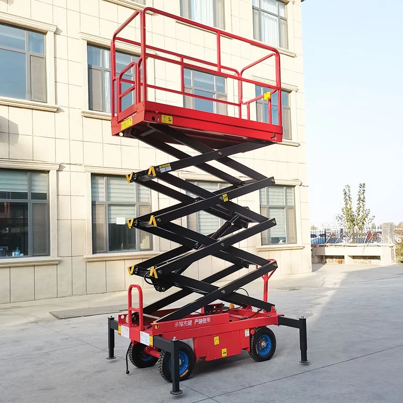 Thang máy cắt kéo di động bán điện