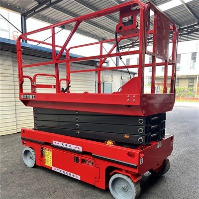 Nền tảng làm việc trên không nâng cắt kéo